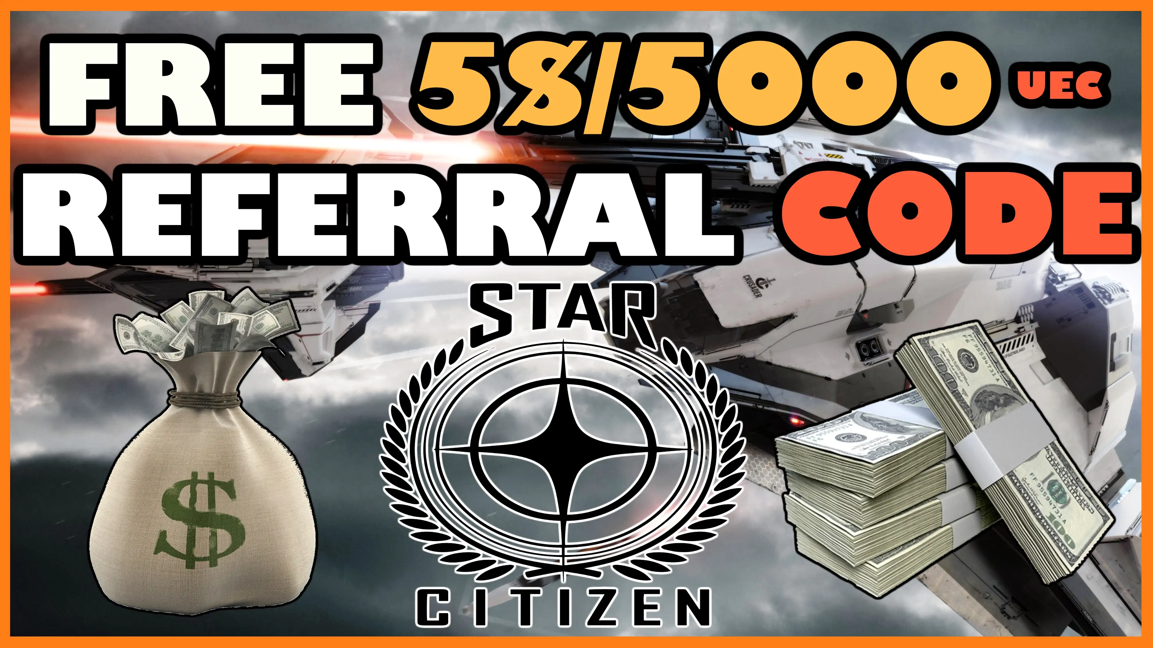 Star Citizen Referral Code | Your Free 5$/5000UEC Bonus Source !